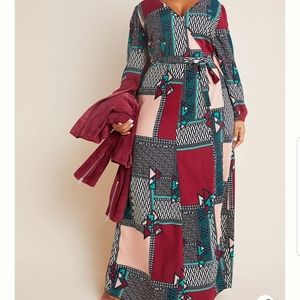 Anthropologie  Virginia Wrap Dress